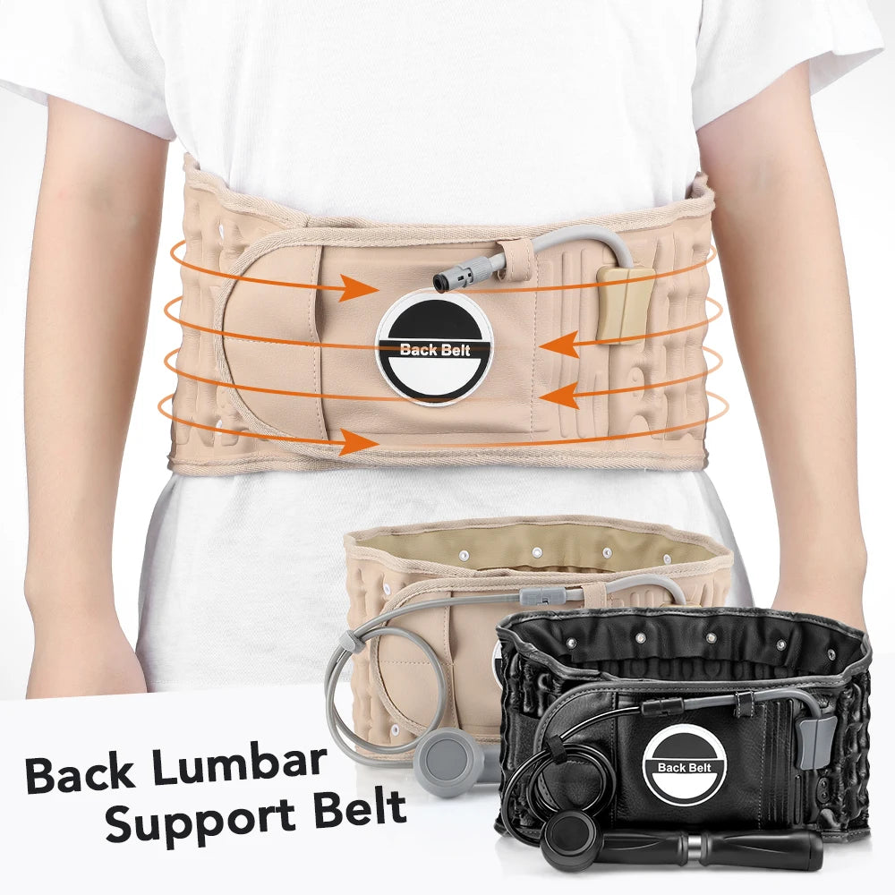 Inflatable Waist Brace Waist Fixed Belt Traction Belt Suitable for Mal ...